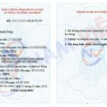 Chứng chỉ an toàn lao động nhóm 3