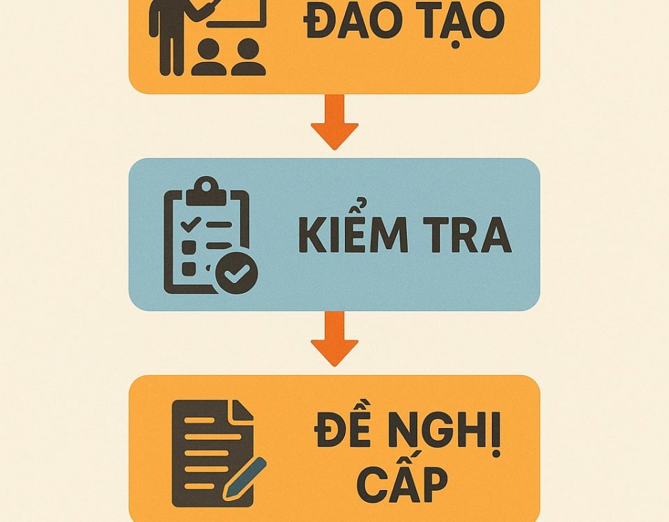 quy trình cấp thẻ an toàn lao động