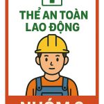 Thẻ an toàn lao động nhóm 3