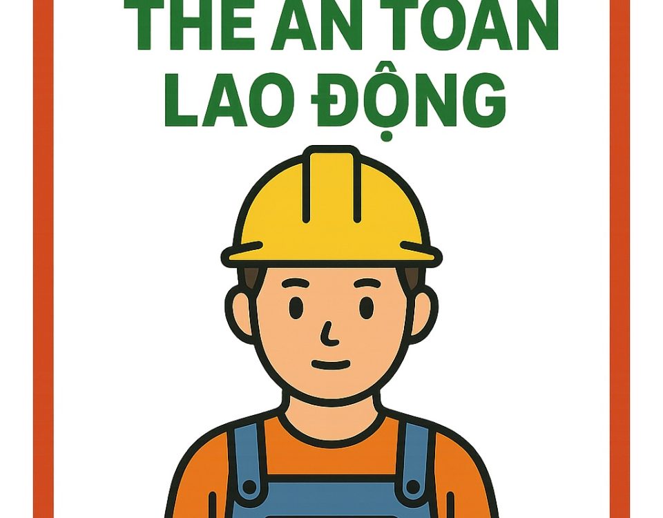 Thẻ an toàn lao động nhóm 3