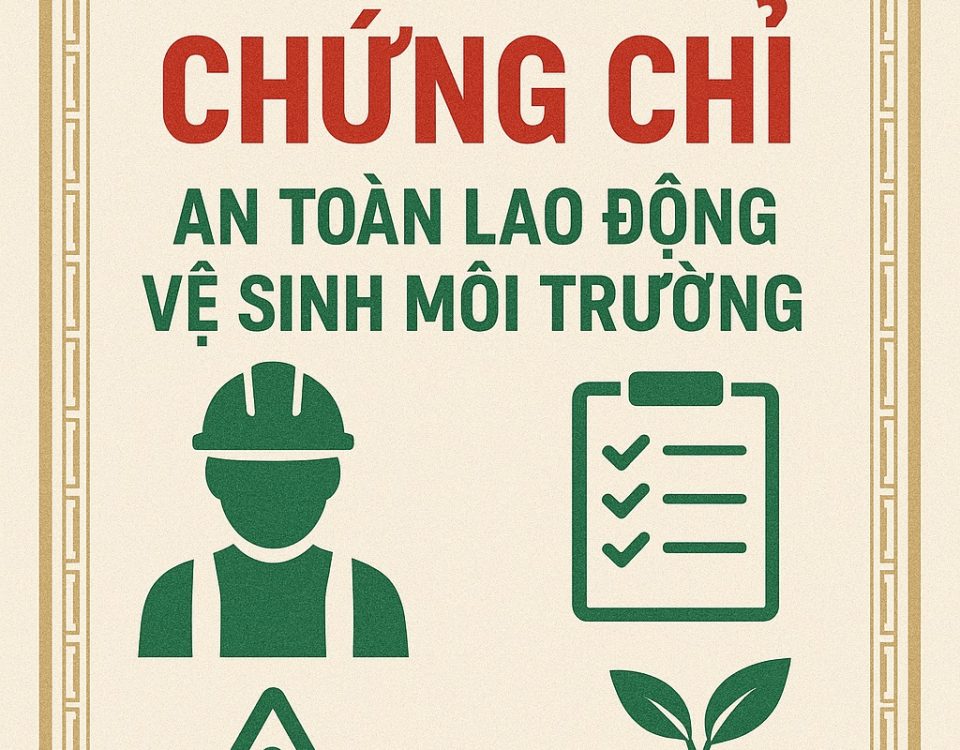 Chứng Chỉ An Toàn Lao Động Vệ Sinh Môi Trường