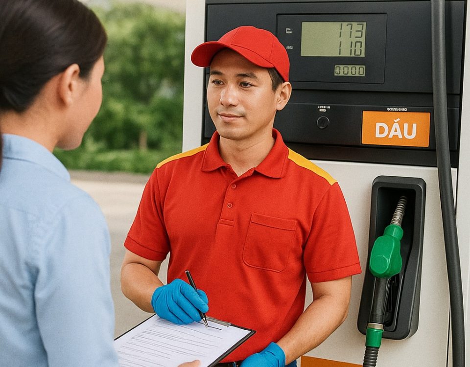 Huấn luyện an toàn người trực tiếp vận hành máy bơm xăng, dầu