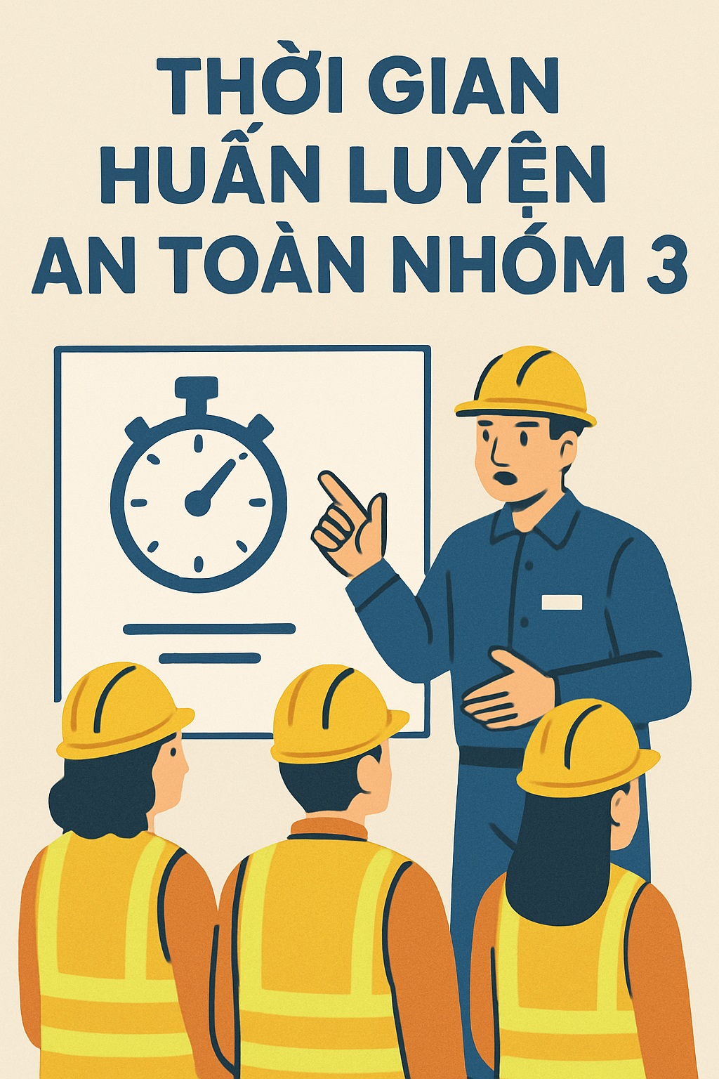 Thời gian huấn luyện an toàn nhóm 3