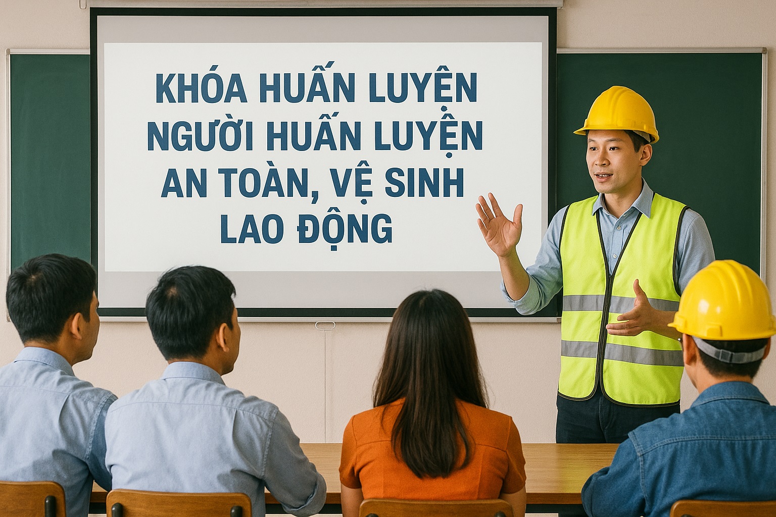Khóa huấn luyện người huấn luyện an toàn, vệ sinh lao động