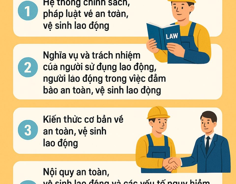 Những Nội Dung Chủ Yếu Về Hoạt Động Huấn Luyện An Toàn Lao Động